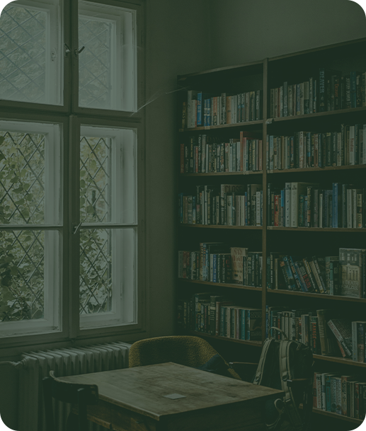 Book display background